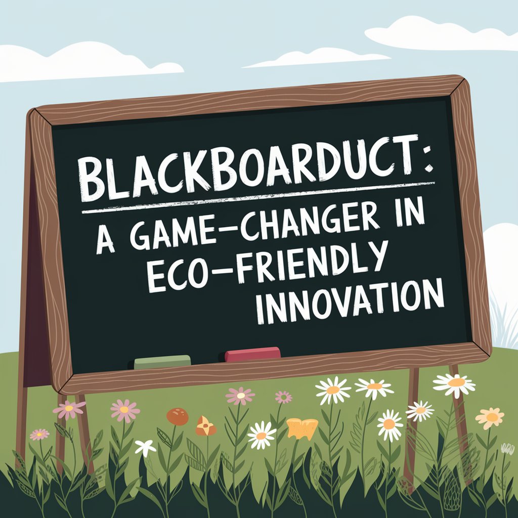 Blackboarduct A Game-Changer in Eco-Friendly Innovation