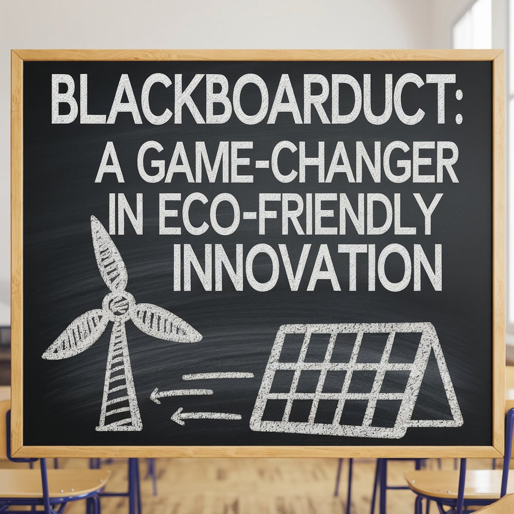 Blackboarduct A Game-Changer in Eco-Friendly Innovation