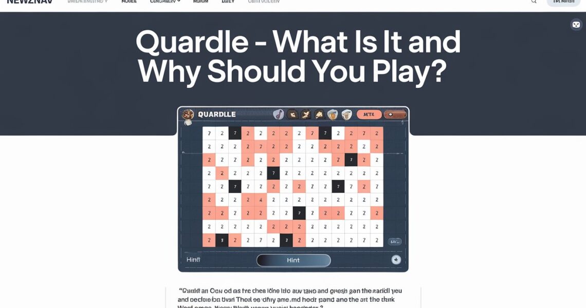 Newznav.com Quardle - What Is It and Why Should You Play?